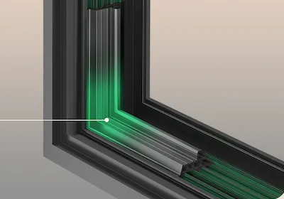 96 Crabapple Series Casement Window