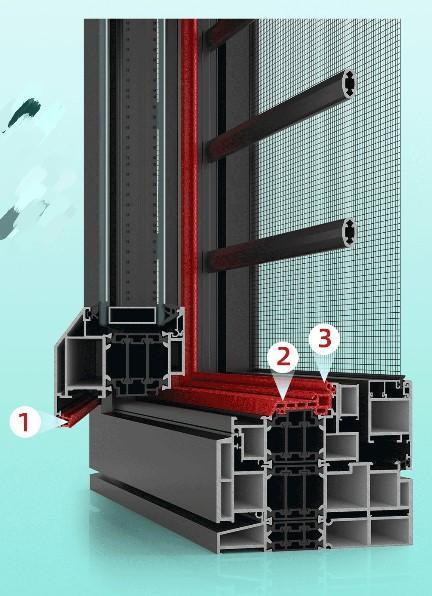High-Performance 126 Series Outward-Opening Window