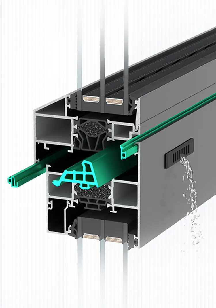 Chunlan 75 Series Inward-Opening Casement Window