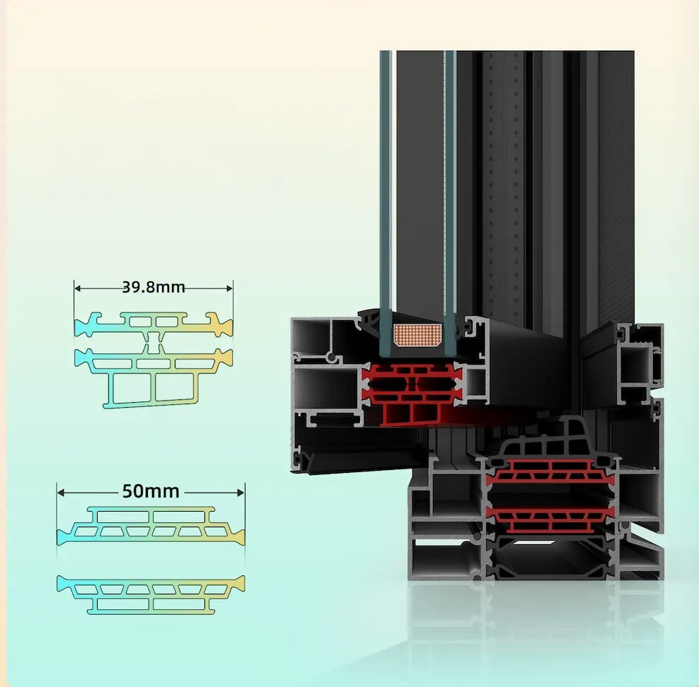 Liusu 100 Series Inward-Opening Casement Window
