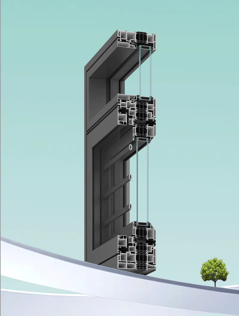 High-Performance 126 Series Outward-Opening Window
