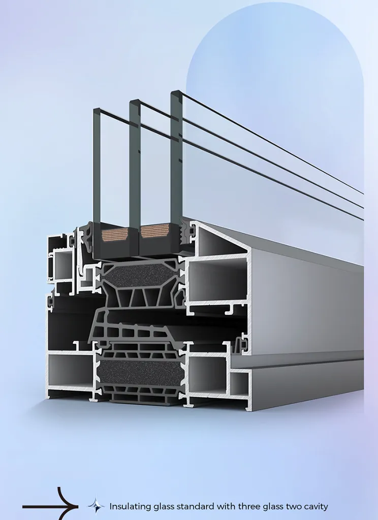 Dongmei 115 Series Inward-Opening Casement Window