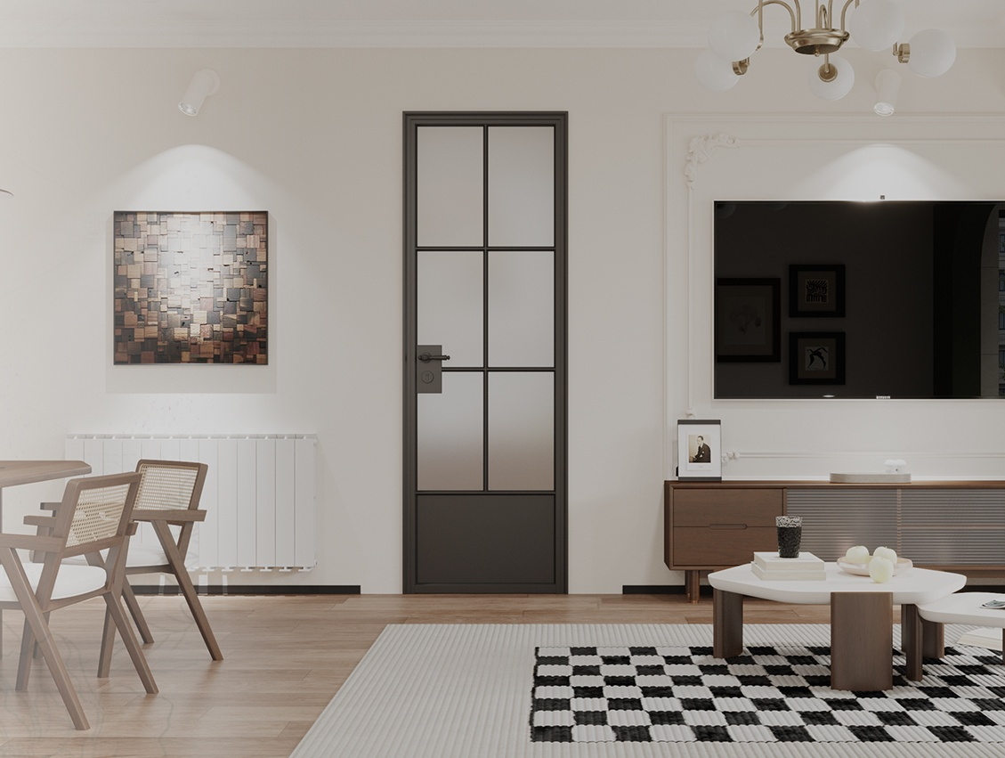 Star Whisper Series French Retro Swing door